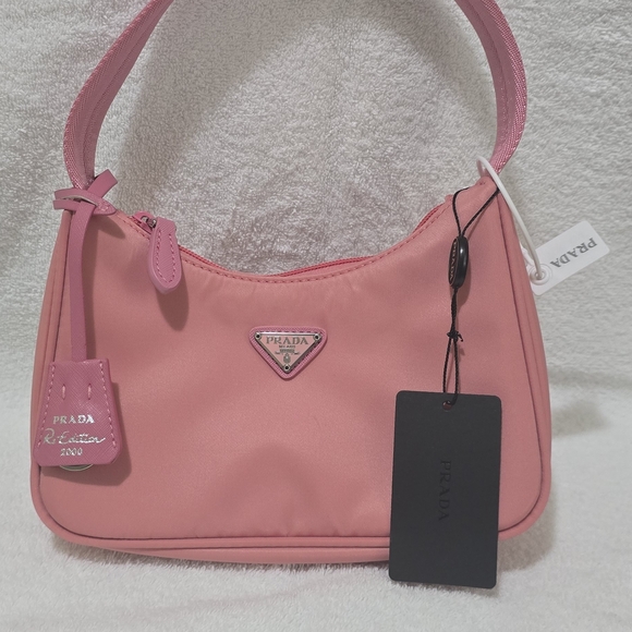 Prada Handbags - Prada Pink Shoulder Bag